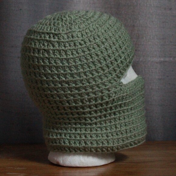 Handmade Crochet Balaclava - Picture 4 of 7